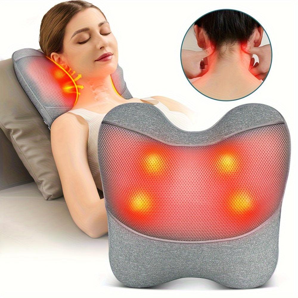 FlexiTherm™ Comfort – Adjustable Heated Massage Pad for Ultimate Relaxation & Pain Relief
