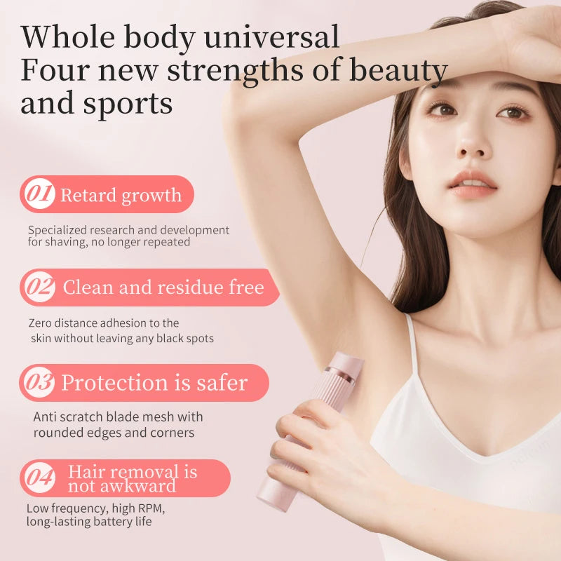 Electric Shaver for Women Bikini Trimmer Facial