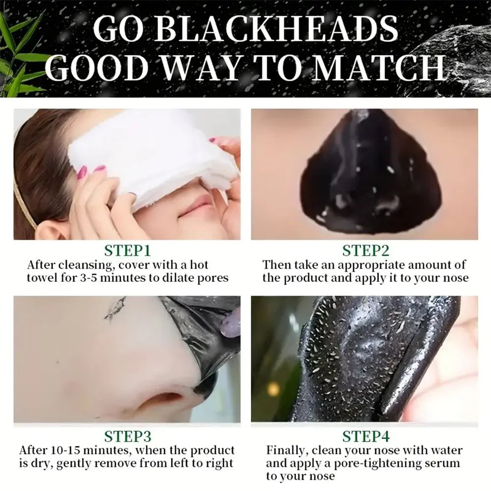 Bamboo Charcoal Fiber Mask Blackhead