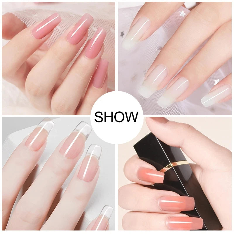 Gel Nail Polish Kit With UV Nail Lamp Electric Nail Drill Machine Soak