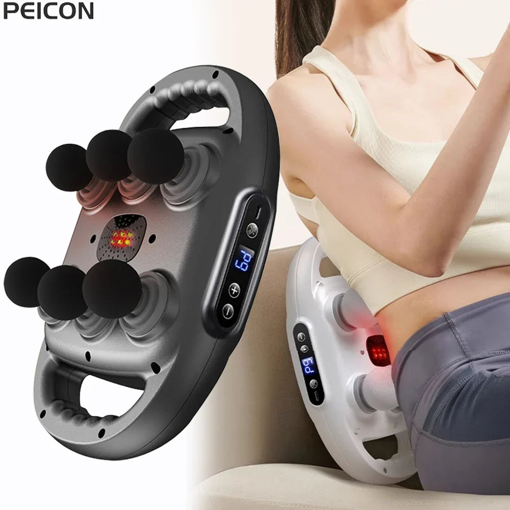 ProPulse 6-Head High-Frequency Fascia Massage Gun