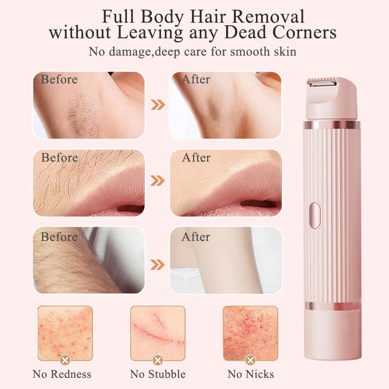 Electric Shaver for Women Bikini Trimmer Facial