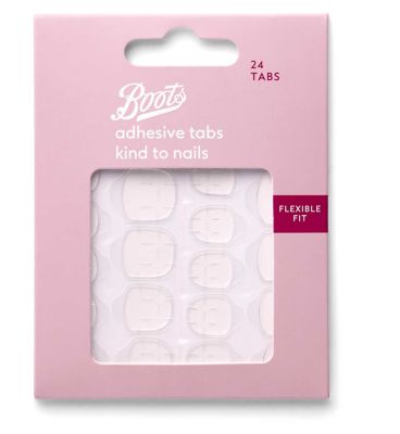 Boots False Nail Adhesive Tabs 24s