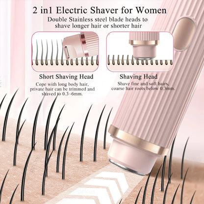 Electric Shaver for Women Bikini Trimmer Facial